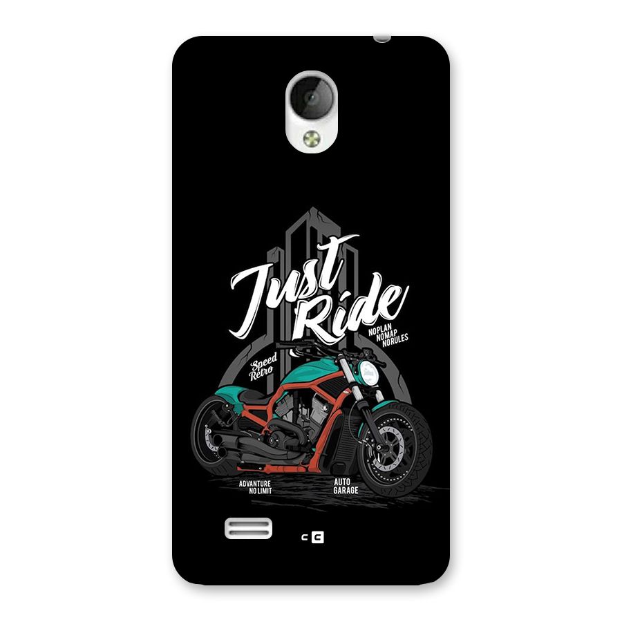 Just Ride Speed Back Case for Vivo Y21