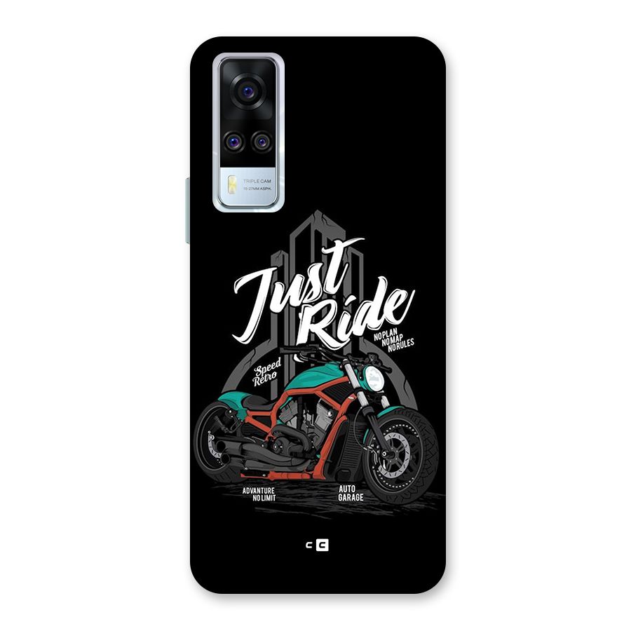 Just Ride Speed Back Case for Vivo Y31