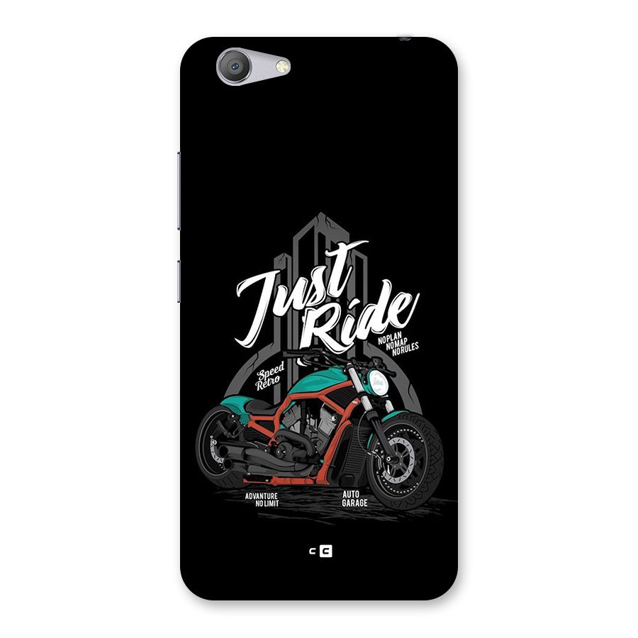 Just Ride Speed Back Case for Vivo Y53