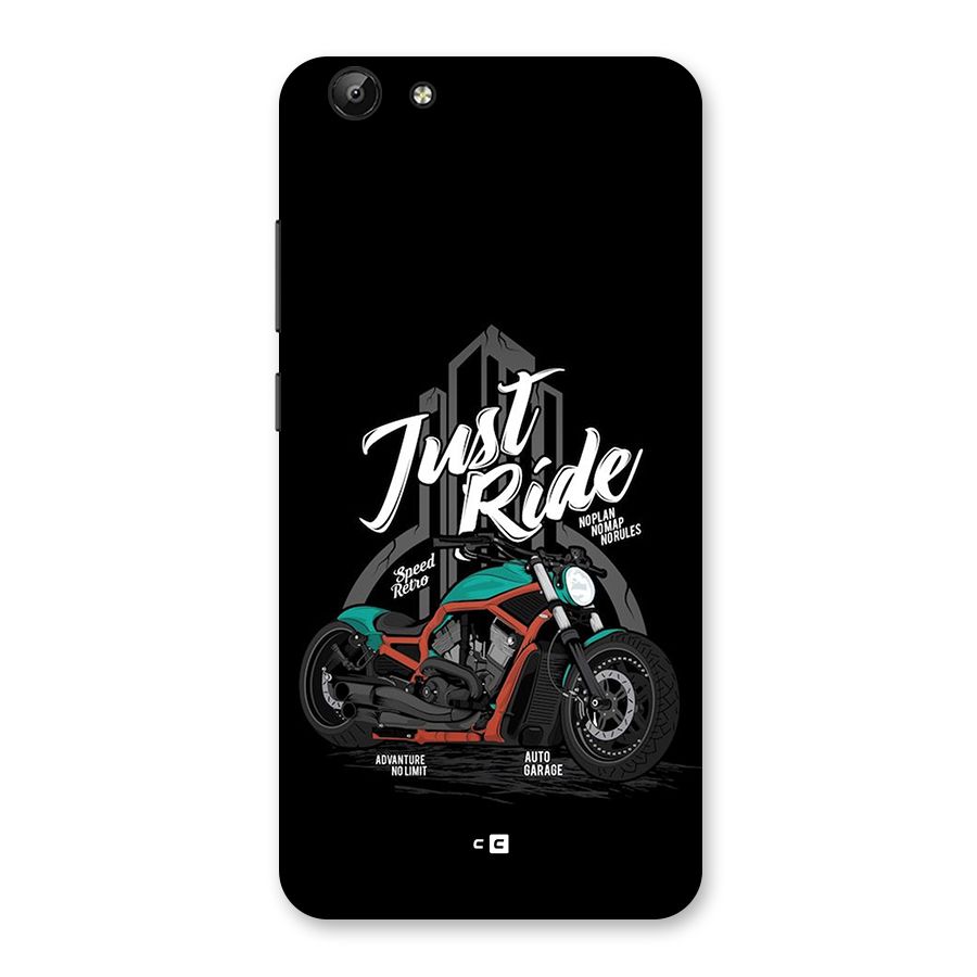 Just Ride Speed Back Case for Vivo Y69
