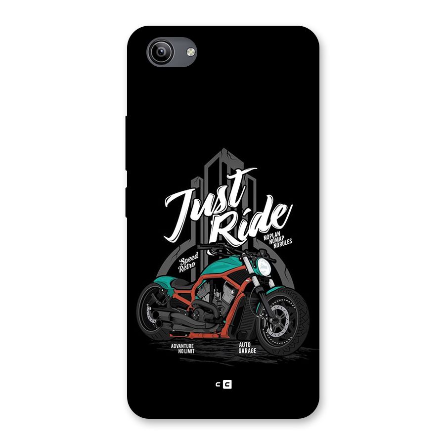 Just Ride Speed Back Case for Vivo Y81i