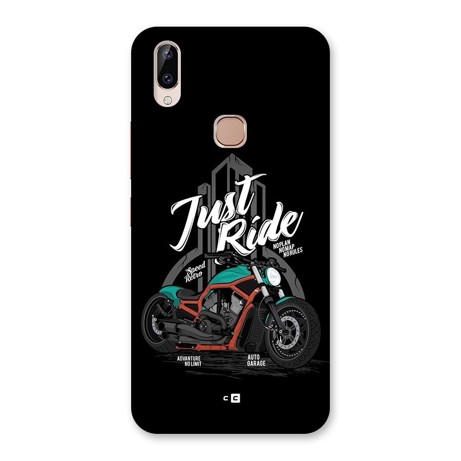 Just Ride Speed Back Case for Vivo Y83 Pro