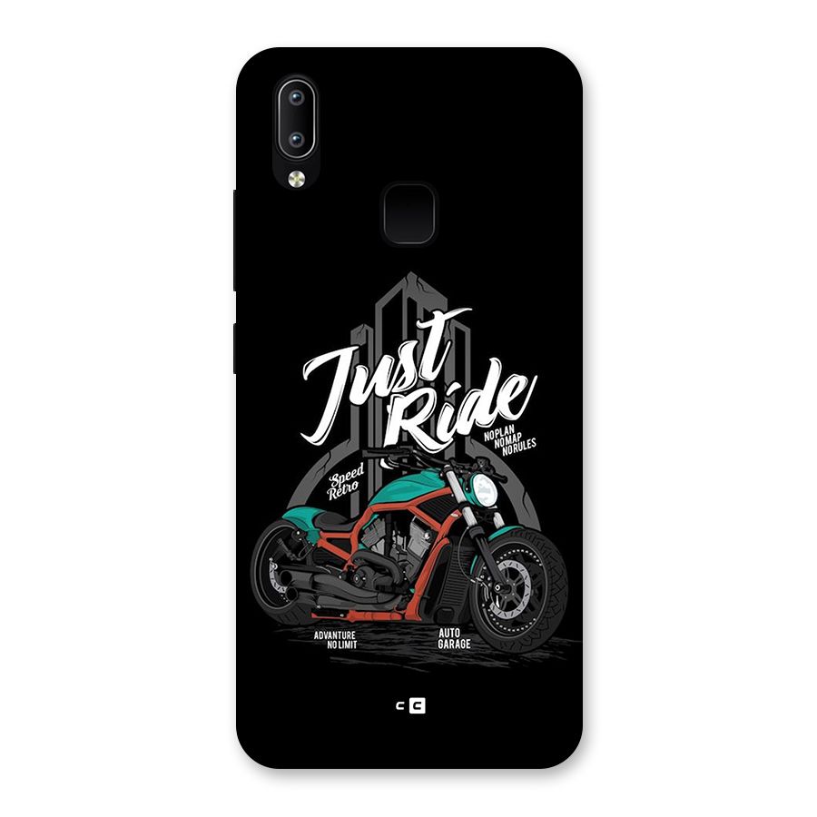 Just Ride Speed Back Case for Vivo Y93