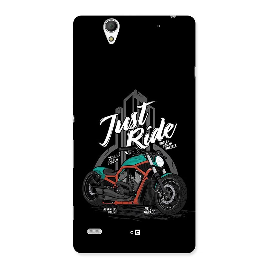 Just Ride Speed Back Case for Xperia C4