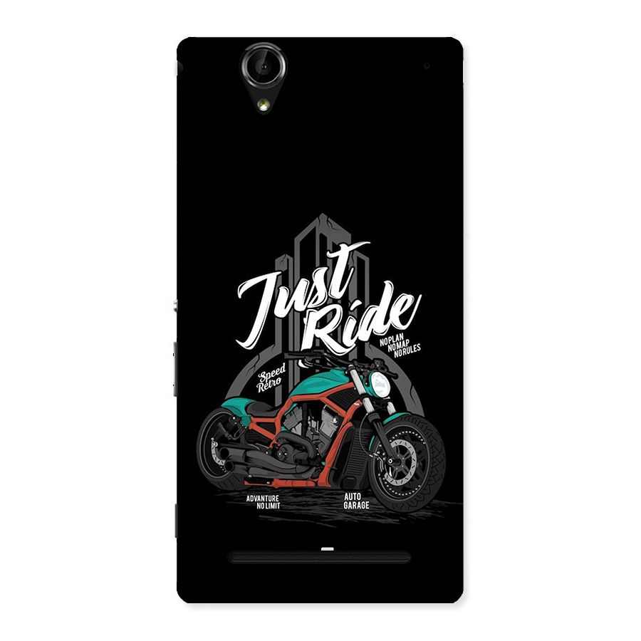 Just Ride Speed Back Case for Xperia T2