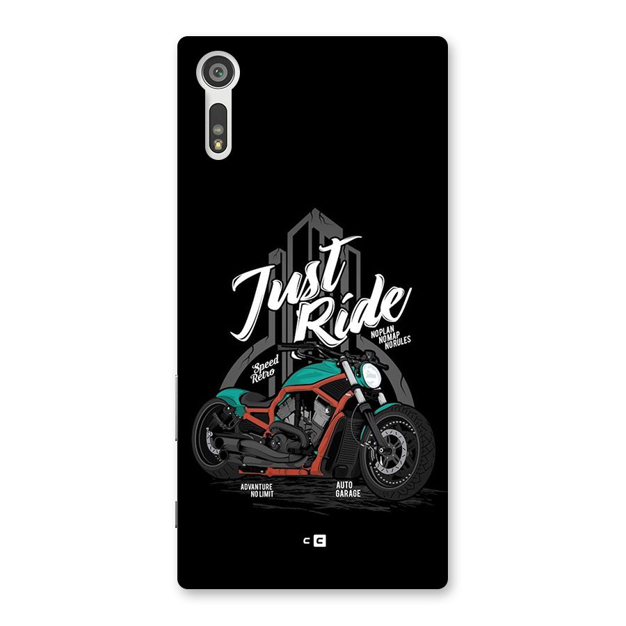 Just Ride Speed Back Case for Xperia XZ
