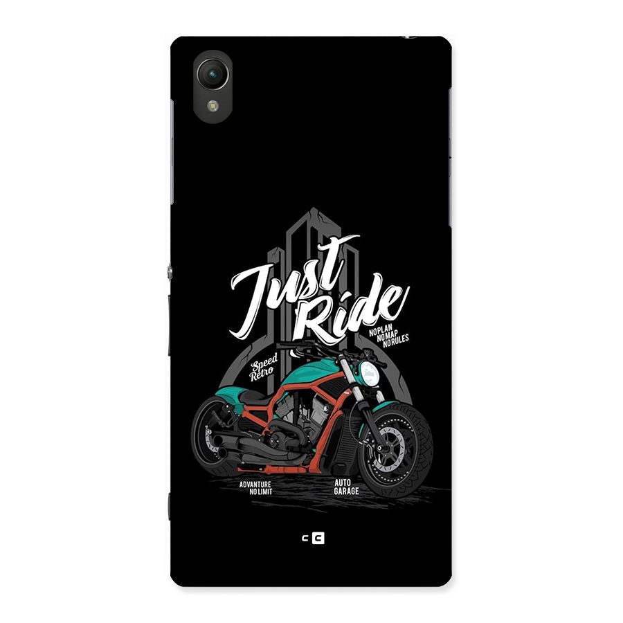 Just Ride Speed Back Case for Xperia Z1