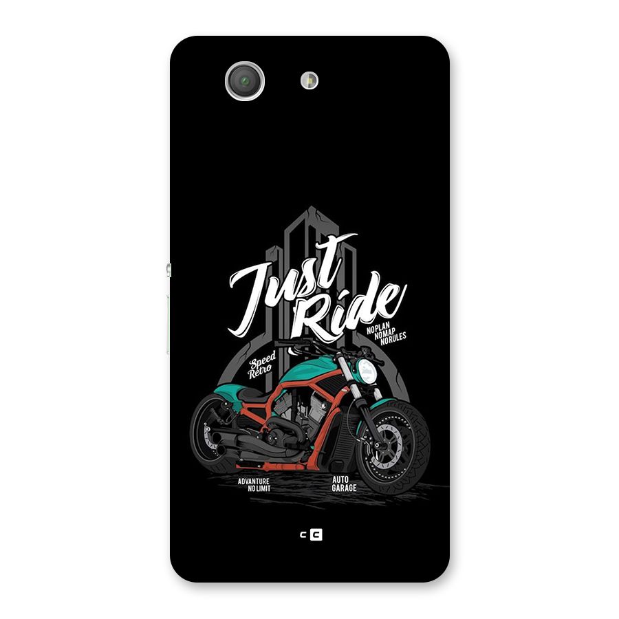 Just Ride Speed Back Case for Xperia Z3 Compact
