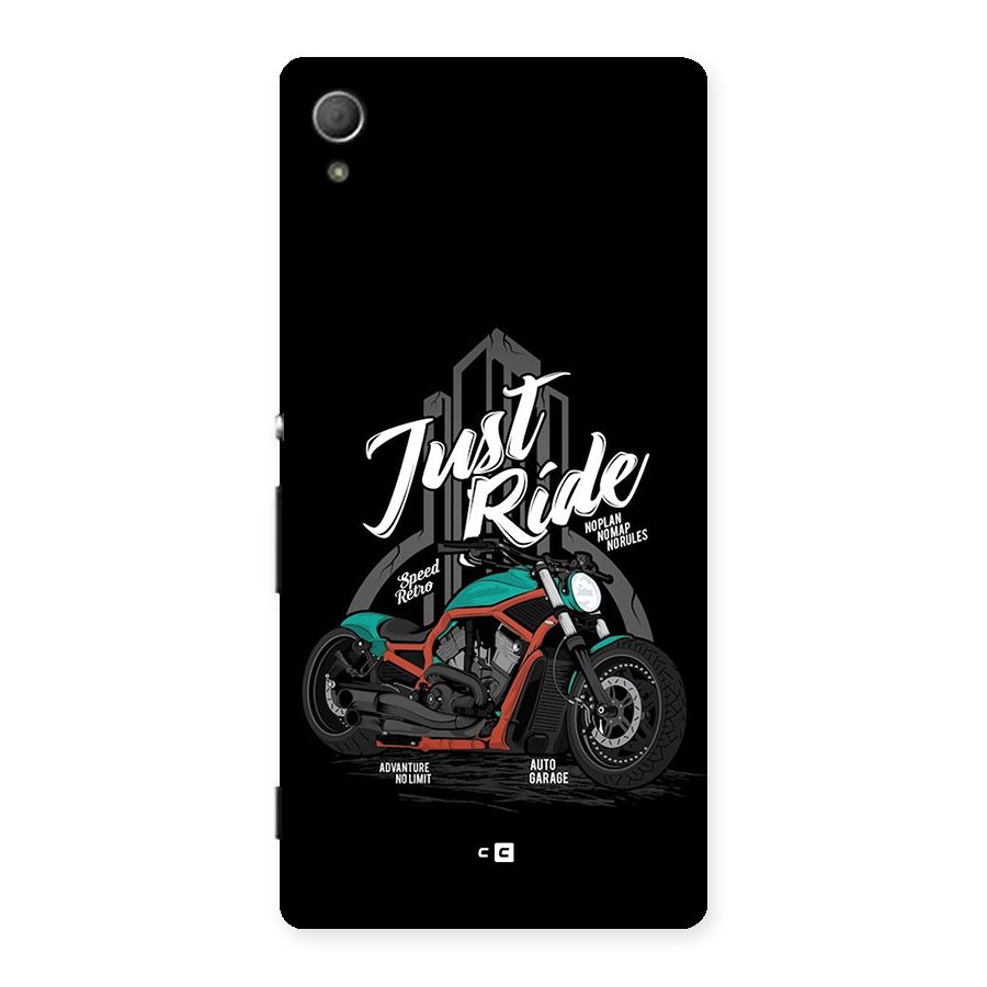 Just Ride Speed Back Case for Xperia Z3 Plus
