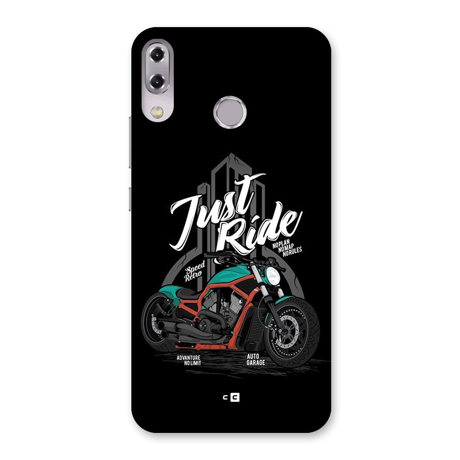 Just Ride Speed Back Case for Zenfone 5Z