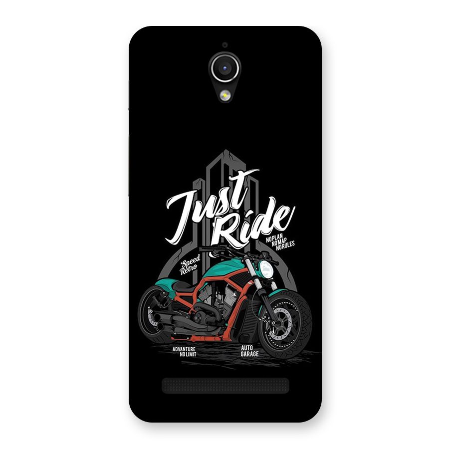Just Ride Speed Back Case for Zenfone Go