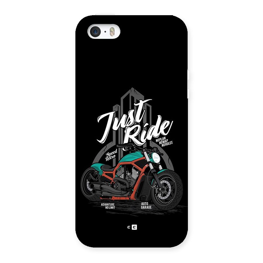 Just Ride Speed Back Case for iPhone SE 2016