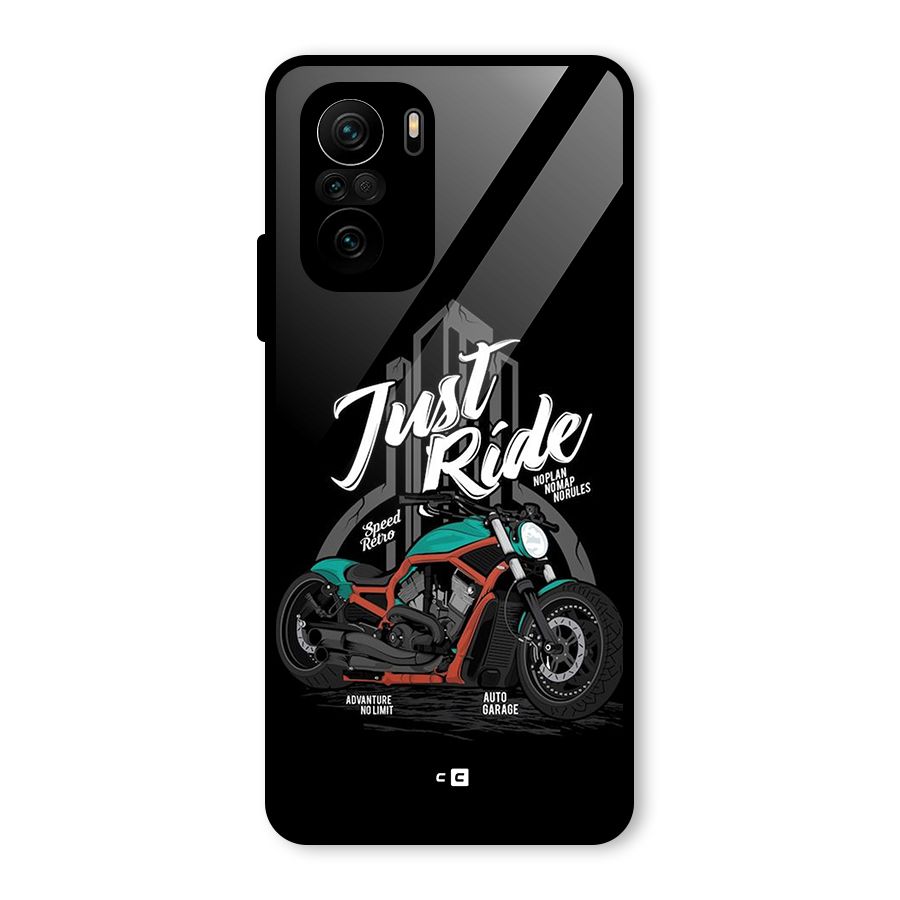 Just Ride Speed Glass Back Case for Mi 11X Pro
