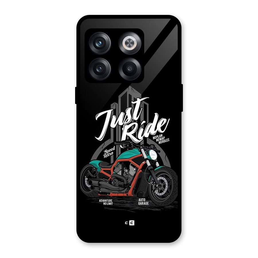 Just Ride Speed Glass Back Case for OnePlus 10T
