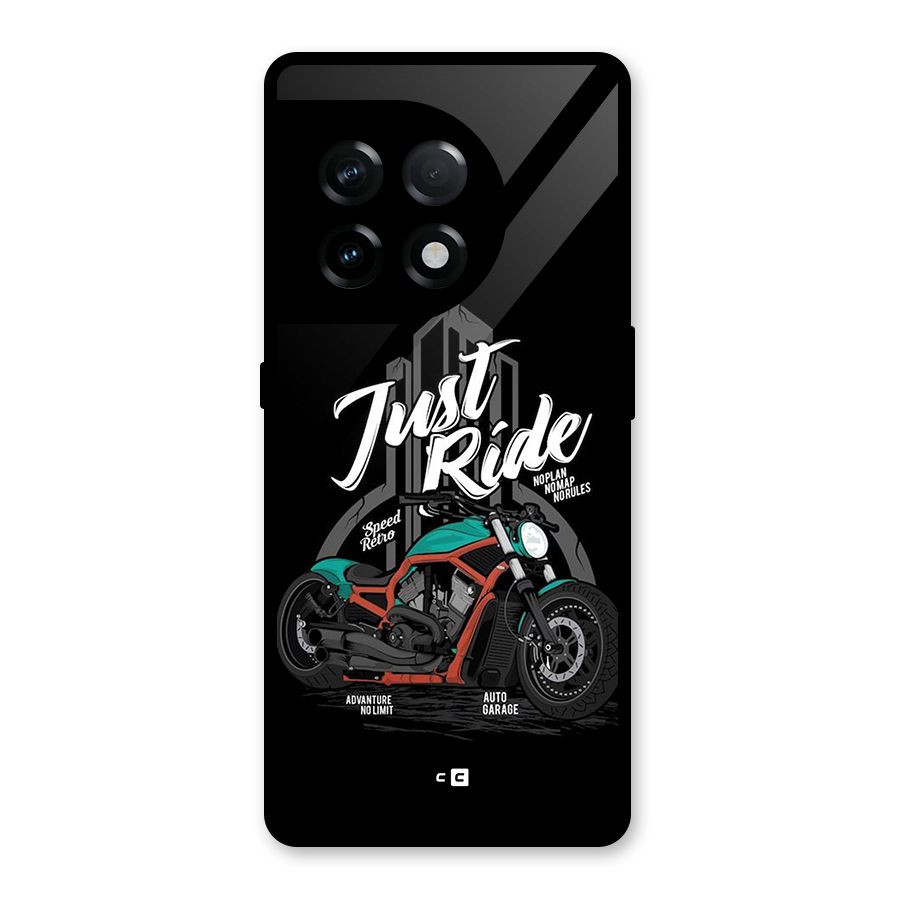 Just Ride Speed Glass Back Case for OnePlus 11R