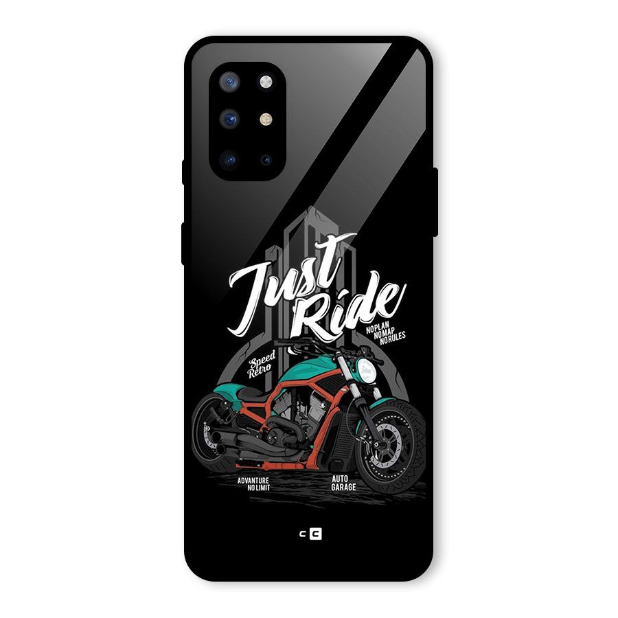 Just Ride Speed Glass Back Case for OnePlus 8T