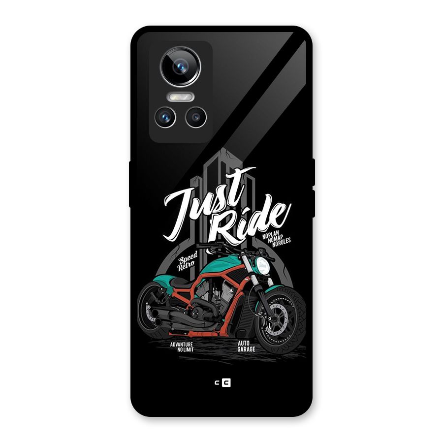 Just Ride Speed Glass Back Case for Realme GT Neo 3