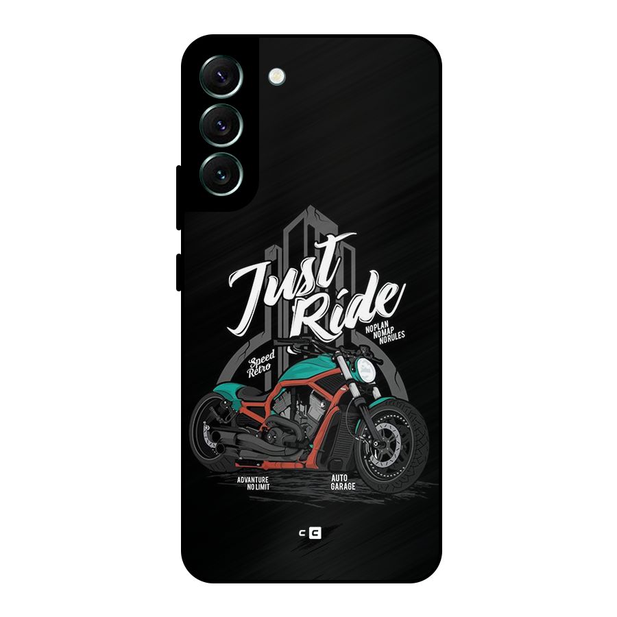 Just Ride Speed Metal Back Case for Galaxy S22 Plus 5G