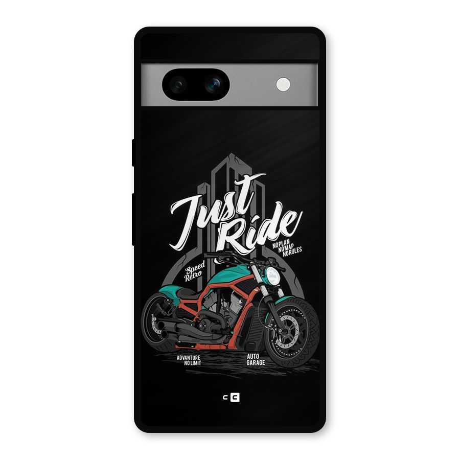 Just Ride Speed Metal Back Case for Google Pixel 7a