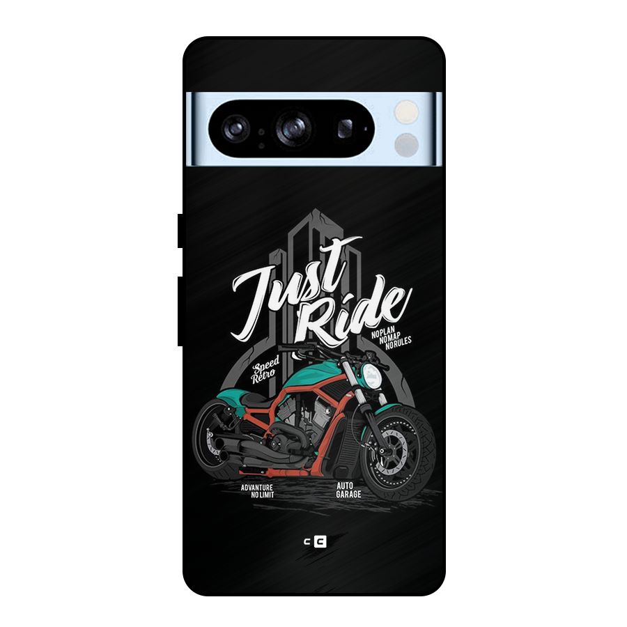 Just Ride Speed Metal Back Case for Google Pixel 8 Pro