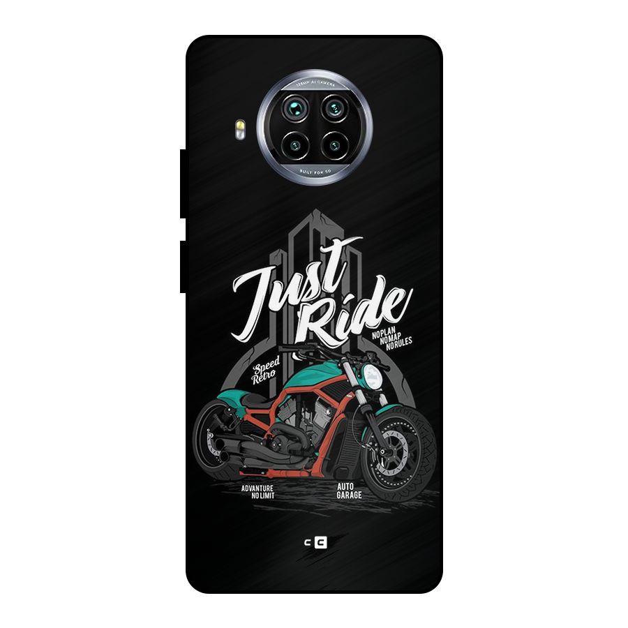 Just Ride Speed Metal Back Case for Mi 10i