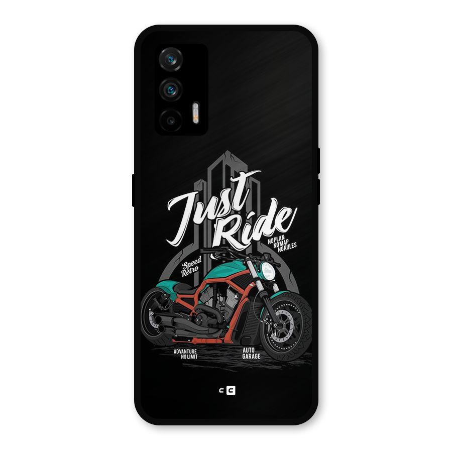 Just Ride Speed Metal Back Case for Realme GT 5G