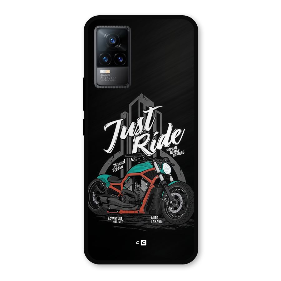 Just Ride Speed Metal Back Case for Vivo Y73