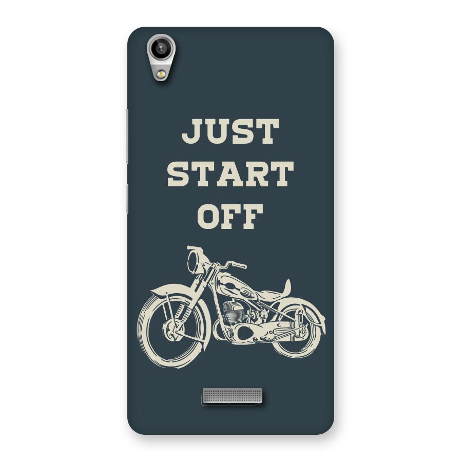 Just Start Off Back Case for Lava-Pixel-V1