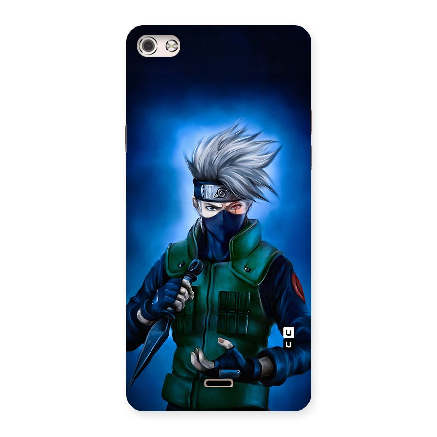 Kakashi Hatake Back Case for Micromax Canvas Silver 5