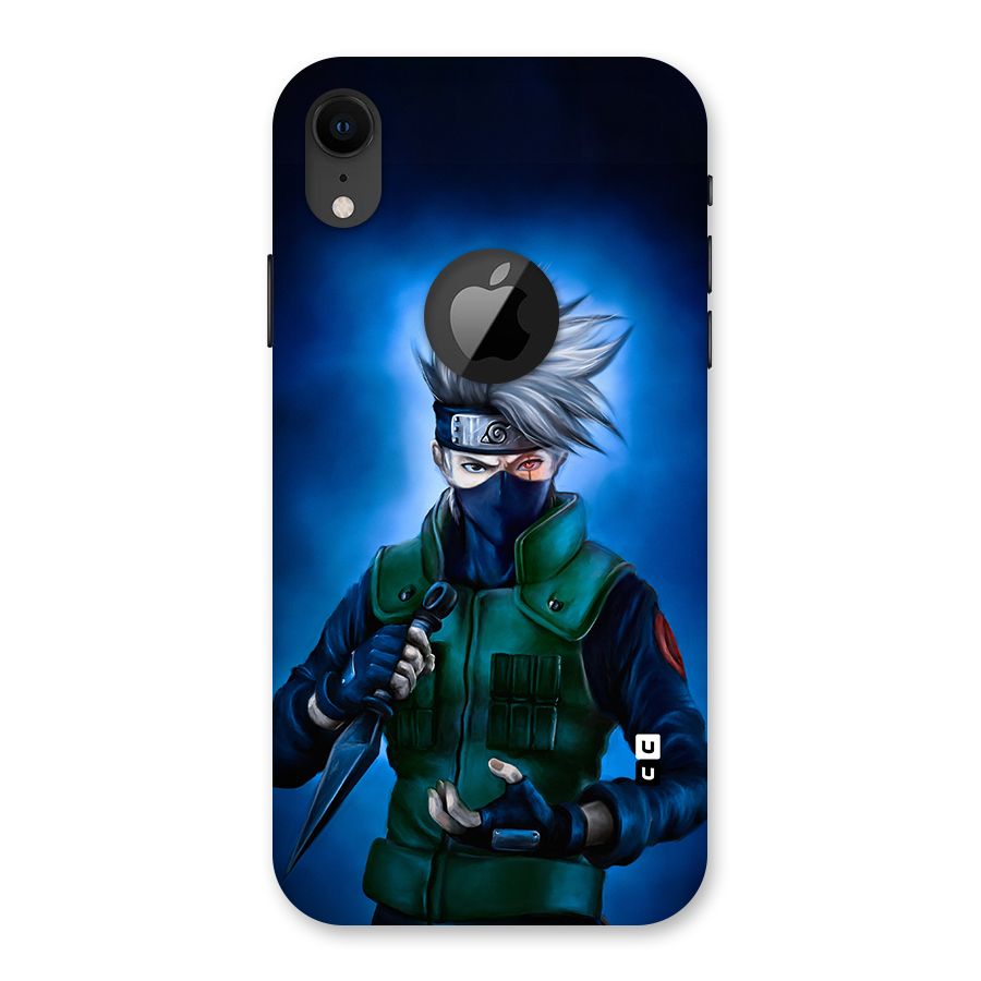Kakashi Hatake Back Case for iPhone XR Logo Cut