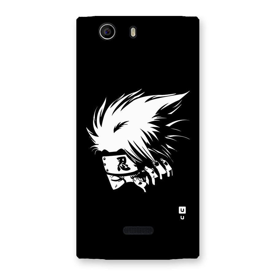 Kakashi Hatake Black Back Case for Canvas Nitro 2 E311