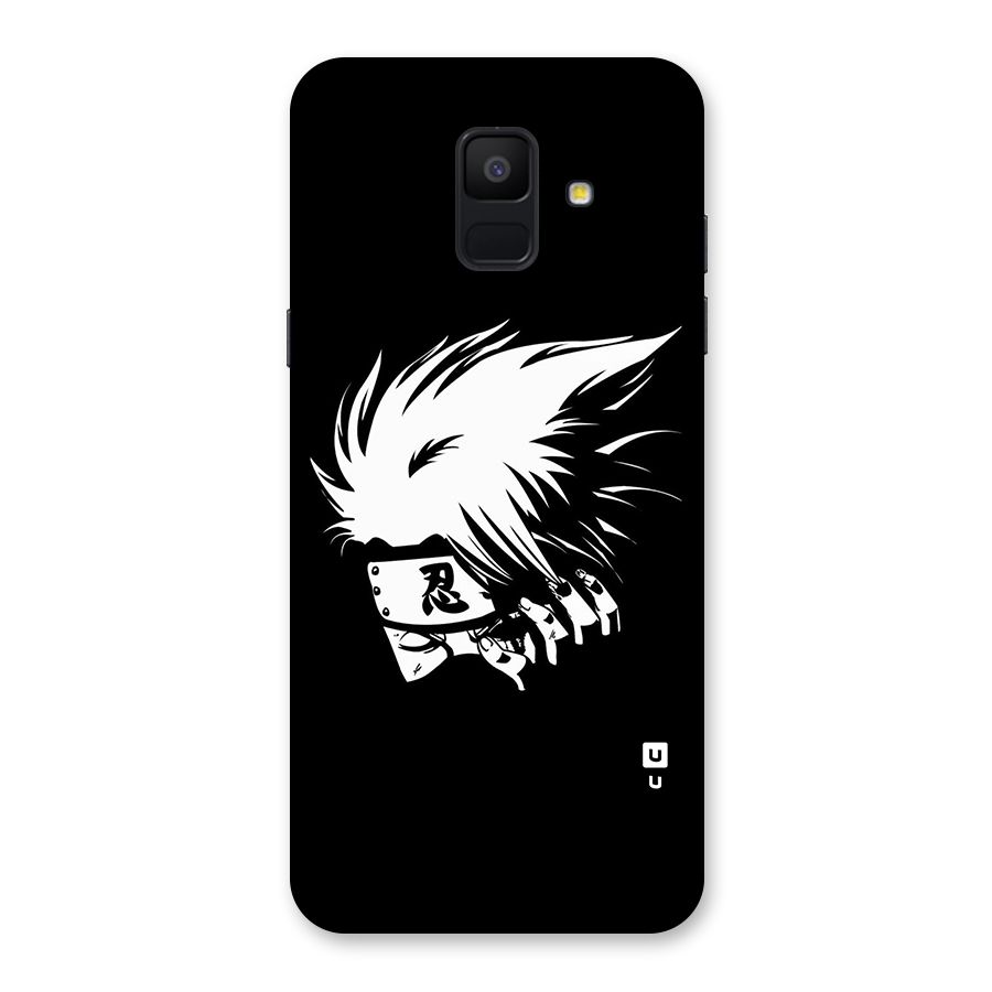 Kakashi Hatake Black Back Case for Galaxy A6 (2018)