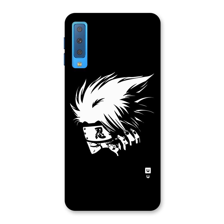 Kakashi Hatake Black Back Case for Galaxy A7 (2018)