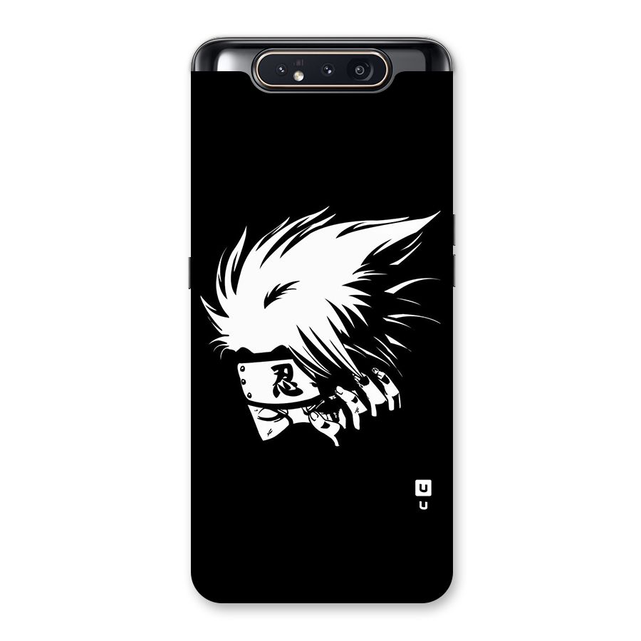 Kakashi Hatake Black Back Case for Galaxy A80