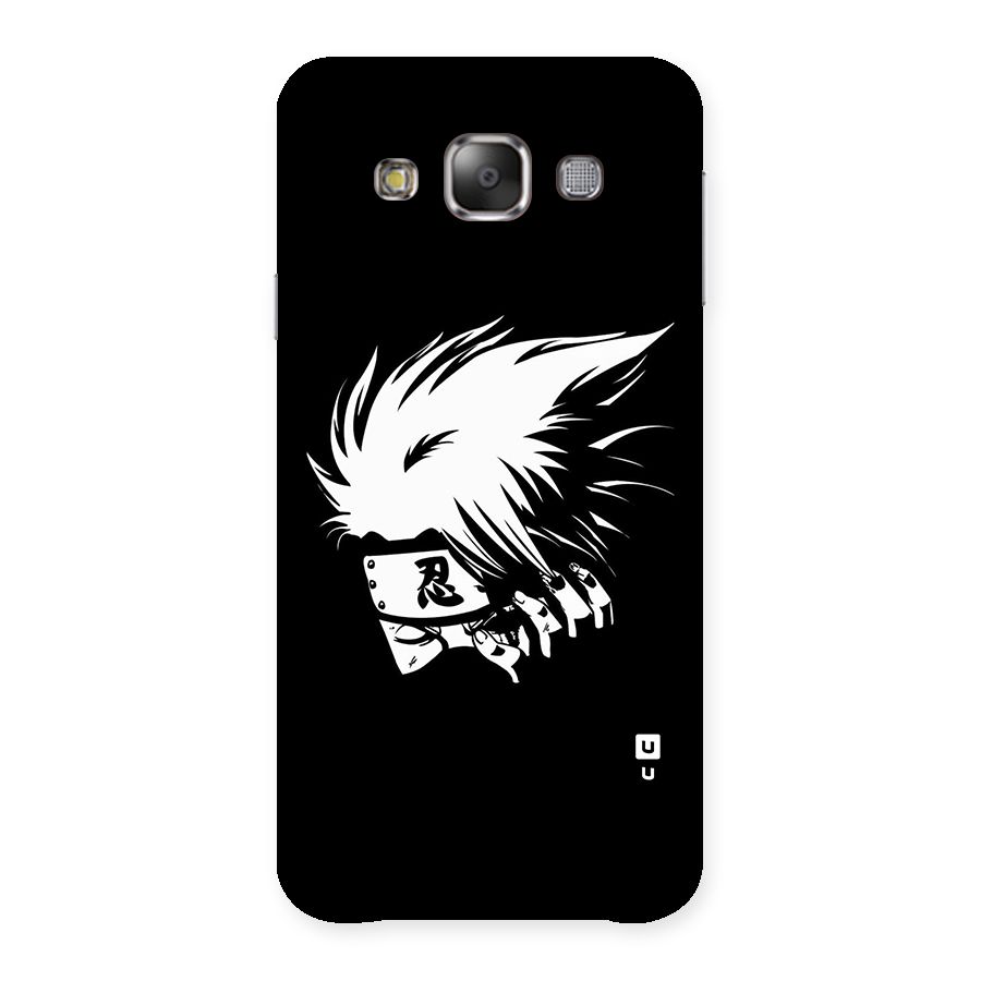 Kakashi Hatake Black Back Case for Galaxy E7