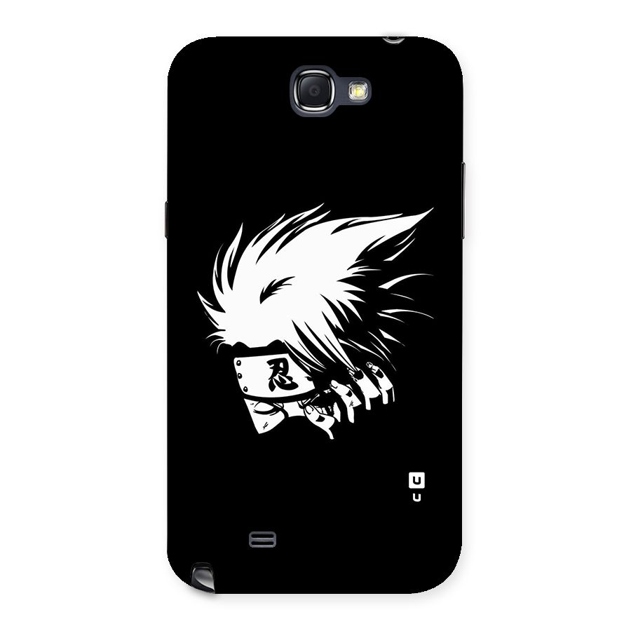 Kakashi Hatake Black Back Case for Galaxy Note 2
