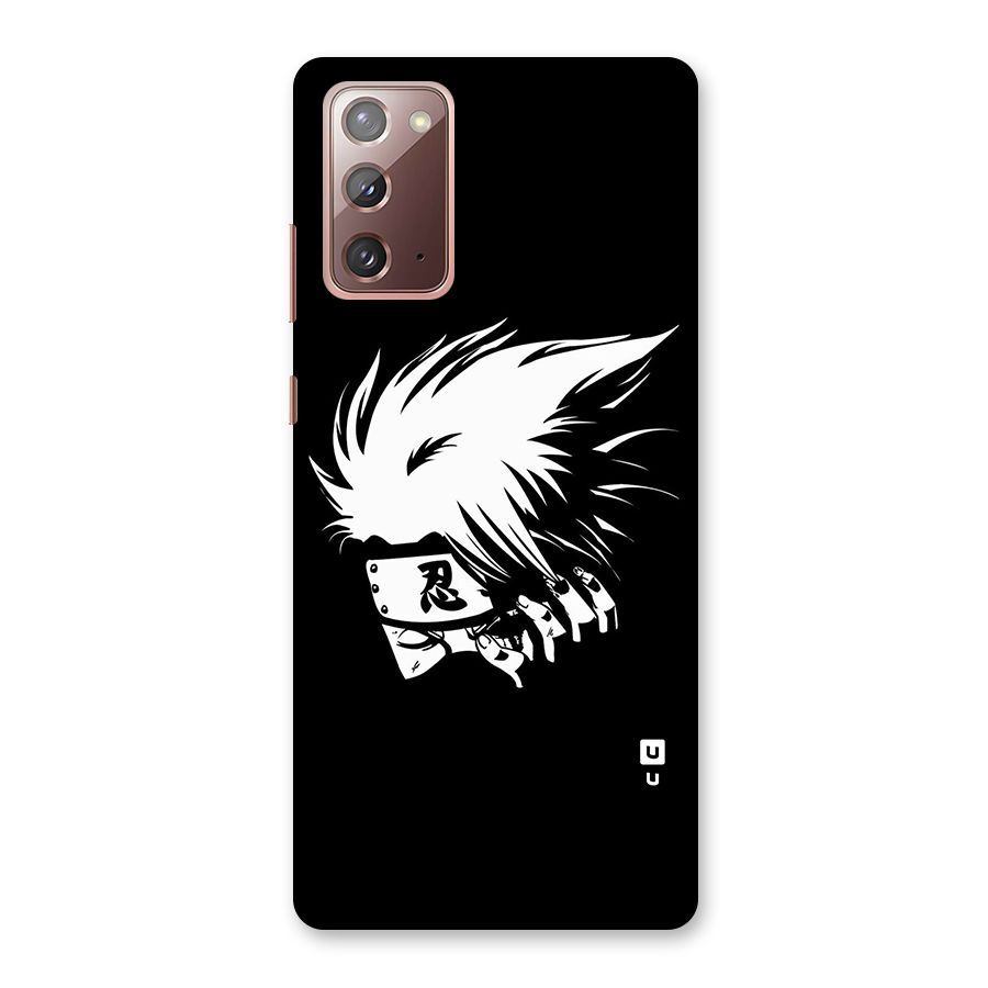 Kakashi Hatake Black Back Case for Galaxy Note 20