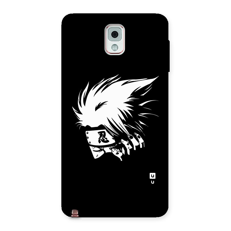 Kakashi Hatake Black Back Case for Galaxy Note 3