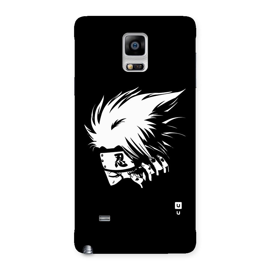 Kakashi Hatake Black Back Case for Galaxy Note 4