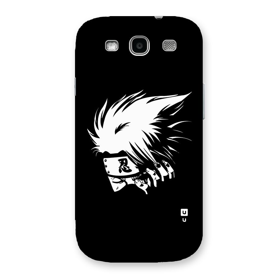 Kakashi Hatake Black Back Case for Galaxy S3