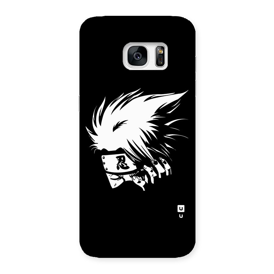 Kakashi Hatake Black Back Case for Galaxy S7 Edge