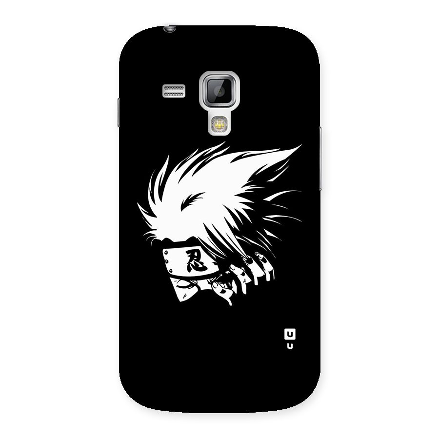 Kakashi Hatake Black Back Case for Galaxy S Duos