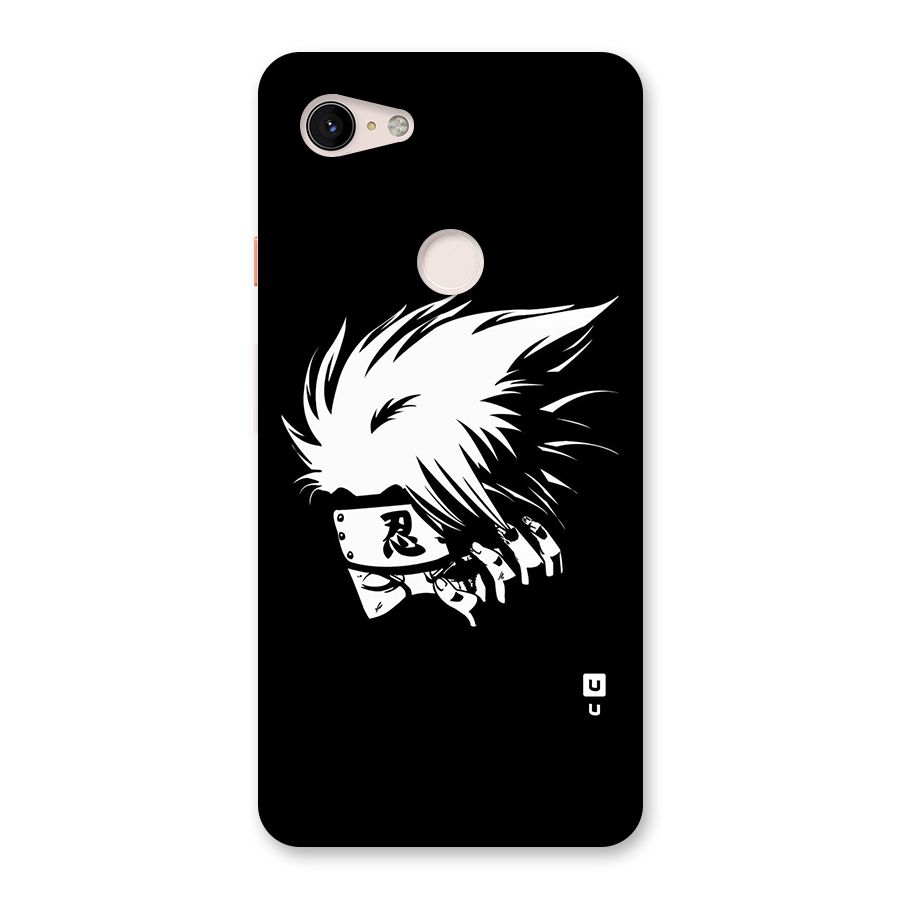 Kakashi Hatake Black Back Case for Google Pixel 3 XL
