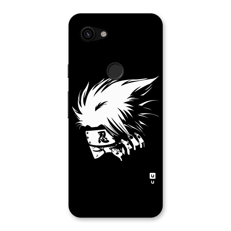 Kakashi Hatake Black Back Case for Google Pixel 3a