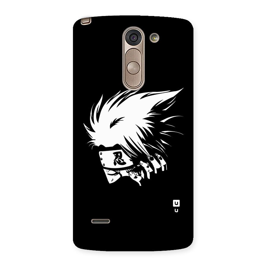 Kakashi Hatake Black Back Case for LG G3 Stylus