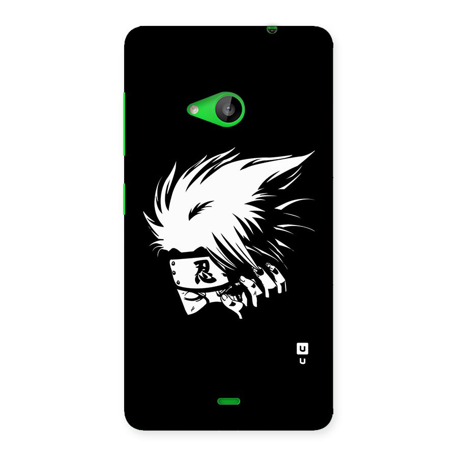Kakashi Hatake Black Back Case for Lumia 535
