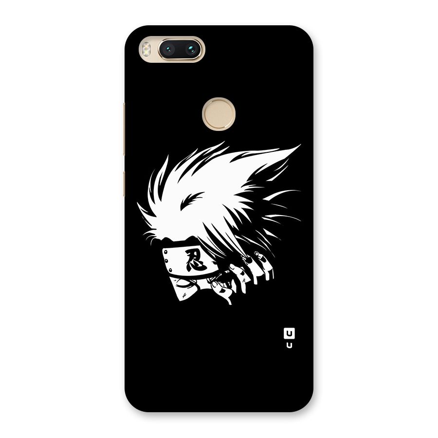 Kakashi Hatake Black Back Case for Mi A1