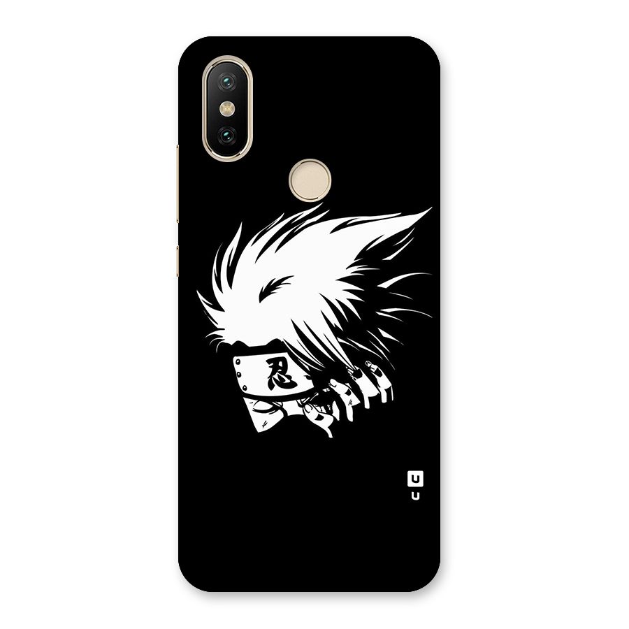 Kakashi Hatake Black Back Case for Mi A2