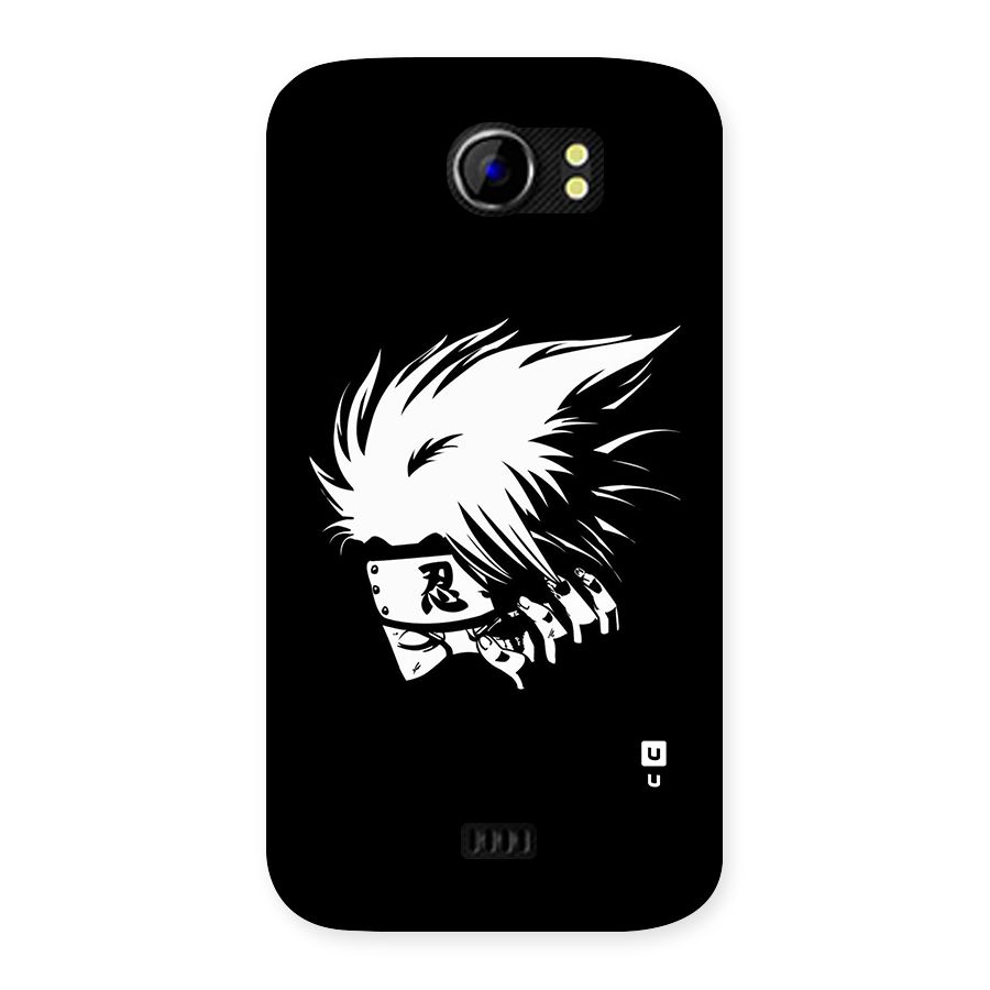 Kakashi Hatake Black Back Case for Micromax Canvas 2 A110
