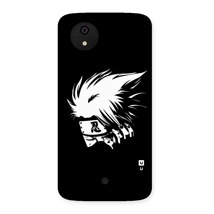 Kakashi Hatake Black Back Case for Micromax Canvas A1